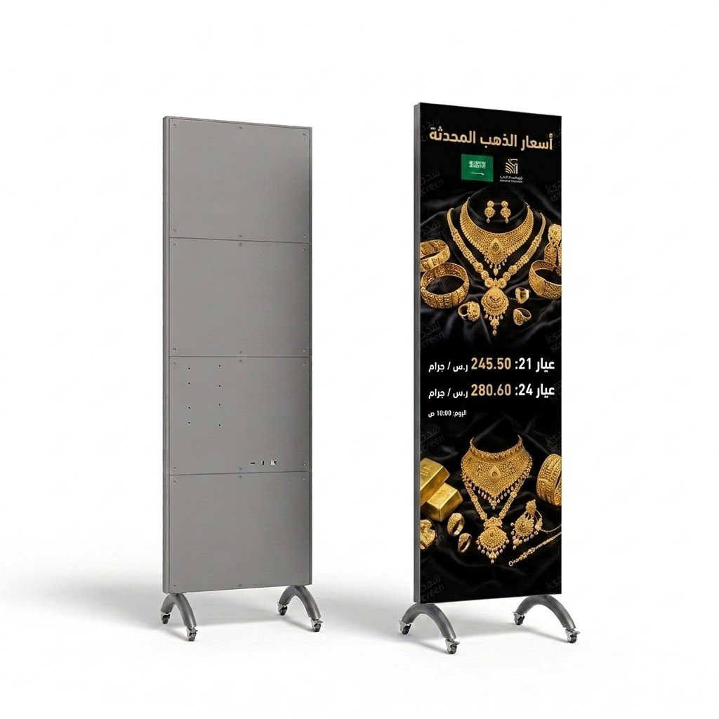 شاشات LED بانر لمحلات الذهب والمجوهرات في السعودية - Image 2